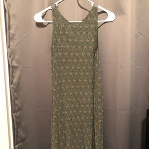 Green dress